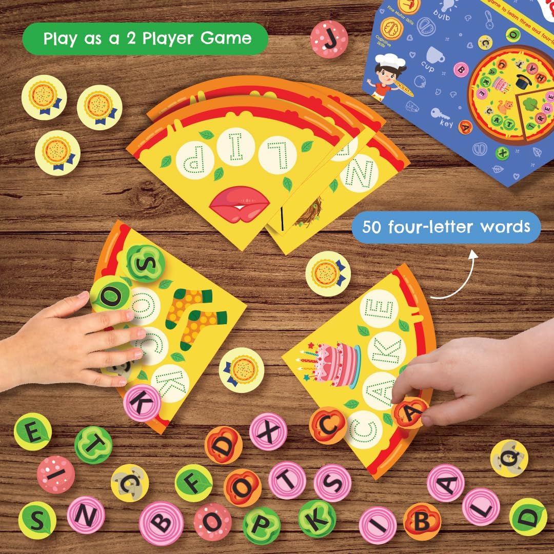 Word Pizza - A Fun Spelling Game for Kids