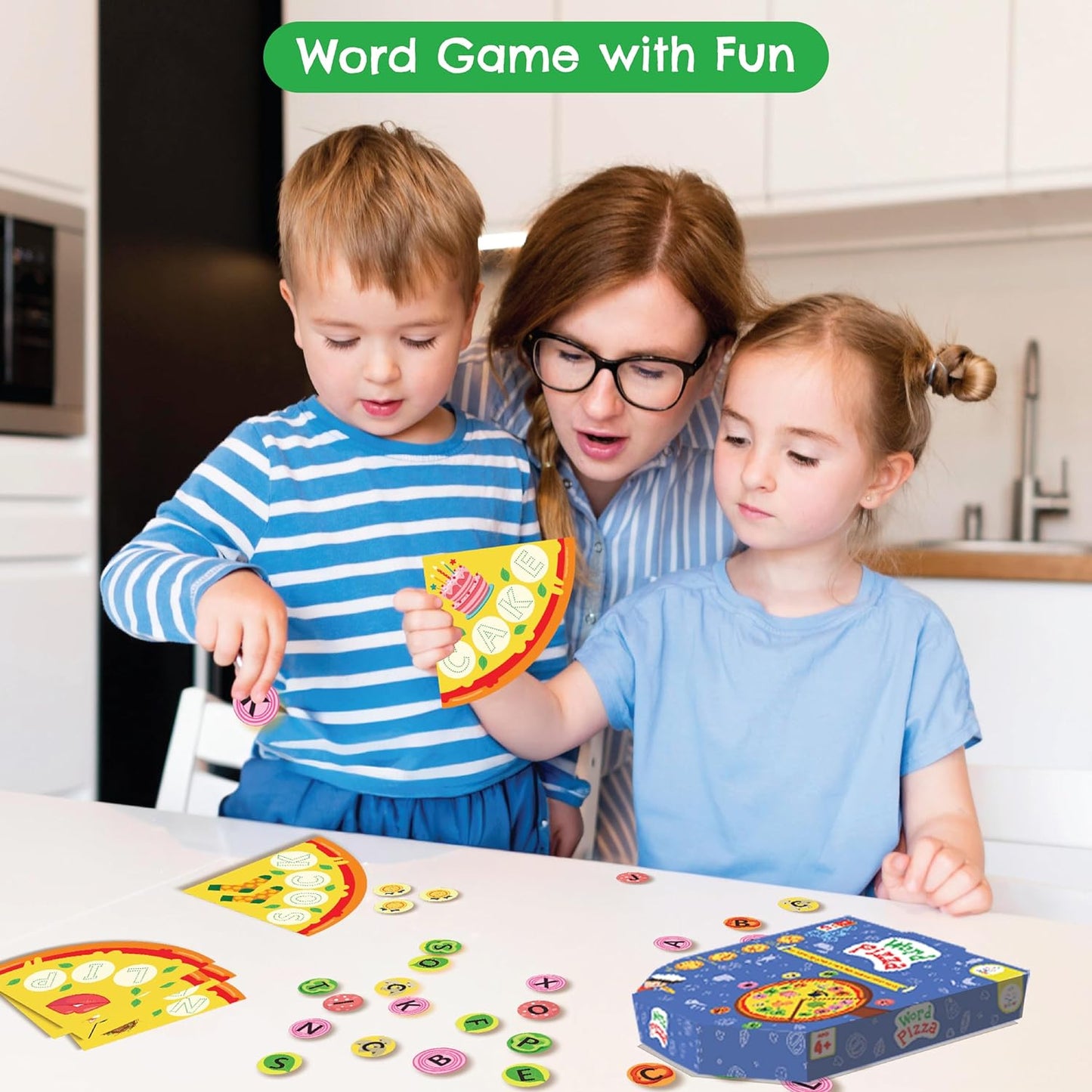 Word Pizza - A Fun Spelling Game for Kids